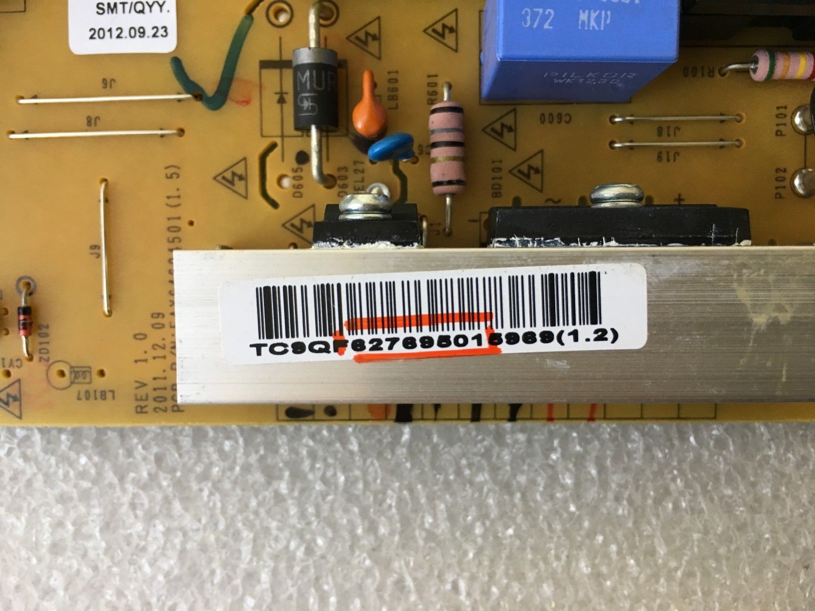 LG 42LM3700-UC Netzteilplatine EAY62769501 EAX64604501